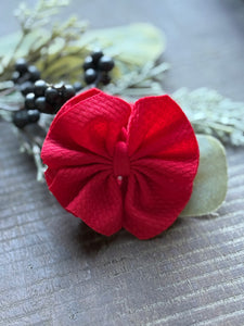 Santa Suit Red {Blossom Bow}