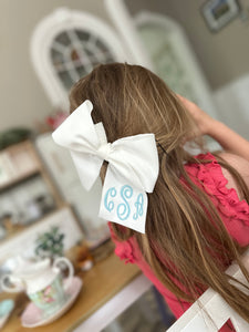 Monogrammed Bow