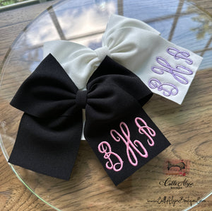 Monogrammed Bow